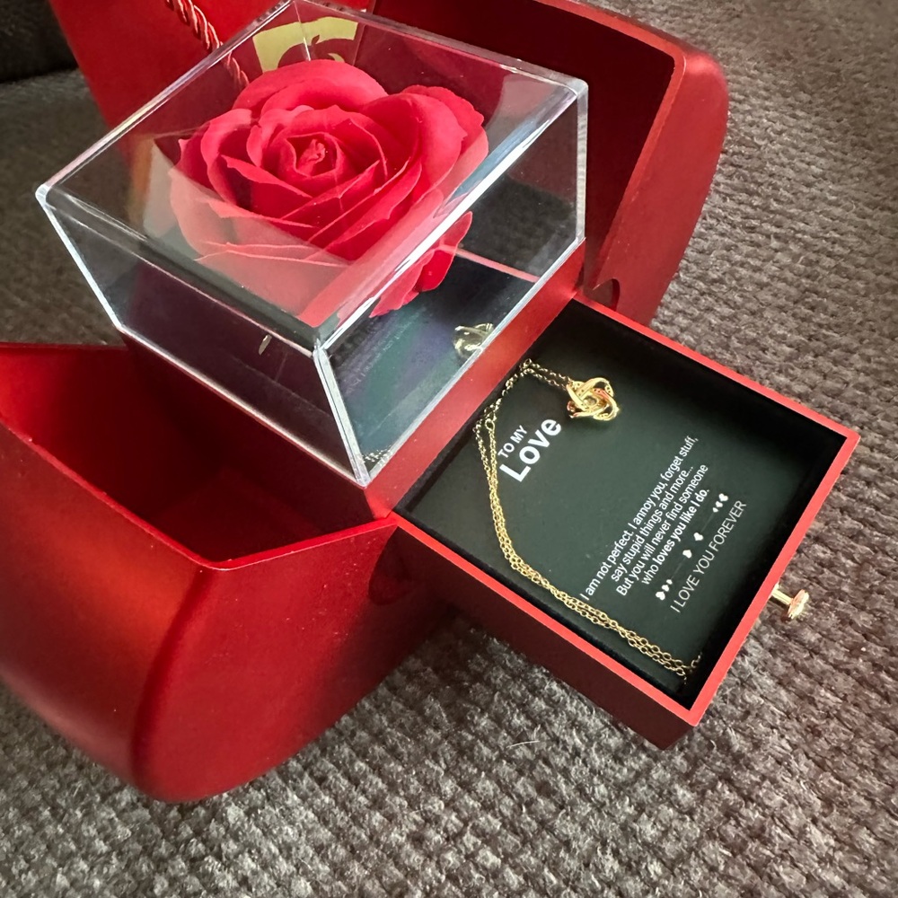 Eterna Love Red Apple Gift Box, New never used
